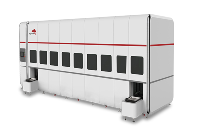 洁盟七槽全自动超声波碳氢清洗机